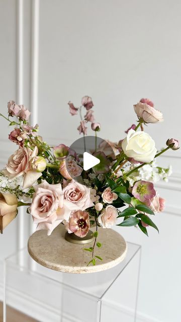 Pedestal Bowl Flower Arrangement, Bowl Flower Arrangement, Compote Arrangement, Bowl Arrangements, Floral Bowls, Pedestal Bowl, Wedding Florist, Florist, Flower Arrangements