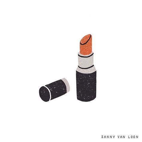 Mac Twig Lipstick, Loon Illustration, Folk Drawing, Lipstick Illustration, Drawing Planner, Things Illustration, Manifestation Cards, Lipstick Quotes, Us 2019