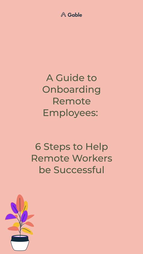 A guide to onboarding remote employees: 6 steps to help remote workers be successful Onboarding New Employees, New Employee Orientation, Onboarding Checklist, New Knowledge, Employee Onboarding, Working Remotely, Remote Workers, New Employee, Work Environment