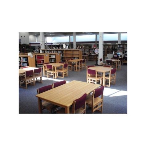 Plano Senior High School: Library ❤ liked on Polyvore featuring home, furniture, school, places, house and room High School Library, Beacon Hills, Teen Tv, The Breakfast Club, School Library, Story Inspiration, The Library, High School Seniors, Teen Wolf