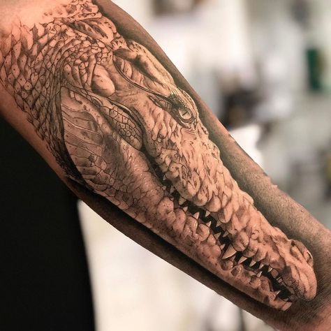 ＦＲＡＮ ＣＡＳＴＲＯ on Instagram: “🐊 • • #tatuaje #tattoo #animals #love #ink #cocodrilo #art #arte #realistic #crocodile” Tattoo Animals, Animals Love, Tattoos, Animals, On Instagram, Instagram, Art