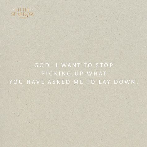 God, I come to You today knowing I need to let go of what You’ve asked me to lay down. I’ve tried to give it to You many times, but I keep picking it back up. I know the truth: You’ve got me, and I can’t carry this burden alone. Your goodness and patience keep me coming back. You say to come to You, for Your yoke is easy and Your burden is light. Help me to trust You fully and leave this at Your feet once and for all, Amen. littlesparrowloved.substack.com #prayer God Help Me Let Him Go, I Know The Truth, Small Quotes, Let You Go, God Help Me, Trust You, Letting Go Of Him, Know The Truth, Quotes About God