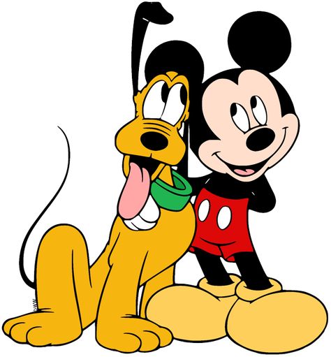 National Love Your Pet Day, Mickey Mouse Wall Art, Mickey And Pluto, Love Your Pet Day, Mickey Mouse Pins, Disney Vacation Planner, Disney Characters Wallpaper, Images Disney, Love Your Pet