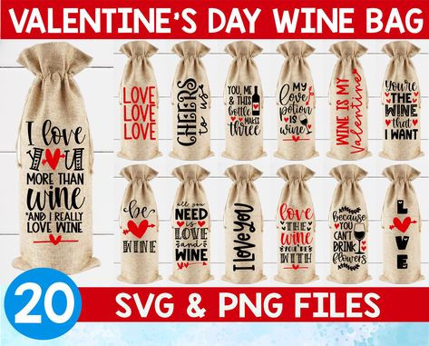 Hey. Welcome to my store ¦ This is a digital file for instant download! This is not a physical product! Files can be downloaded instantly. Once payment is cleared, you can download your files directly from your Etsy account. Please be sure to have the correct software for opening and using these file types. Please know that some file types require special software to be used. Be sure you know how to use them, and what you are buying. Please note, these are layered per colors vector illustrations Wine Bag Svg, Christmas Wine Bags, Valentines Day Wine, Wine Quote, Christmas Pots, Wine Svg, Wine Bags, Wine Bottle Bag, Funny Wine