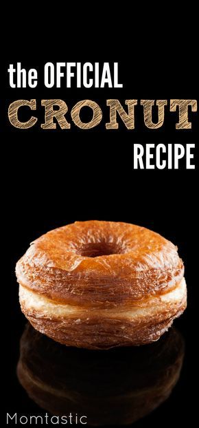 Cronuts Recipe, Cronut Recipe, Butter Block, Dominique Ansel, Diy Entertainment, Cronut, Doughnut Recipe, Real Moms, Pastry Dough