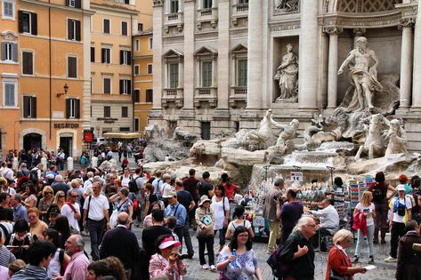 Tourist crowd in Rome stock image Rome Photo, Tourist Destinations, Rome, Tourism, Photo Image, Graffiti, Editorial, Stock Images, Walking