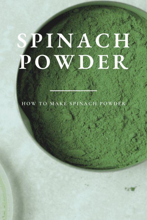 Spinach Powder Recipes, How To Preserve Spinach, Preserving Spinach, Preserve Spinach, Dehydrated Spinach, How To Store Spinach, Spinach Powder, Dry Spices, How To Make Spinach