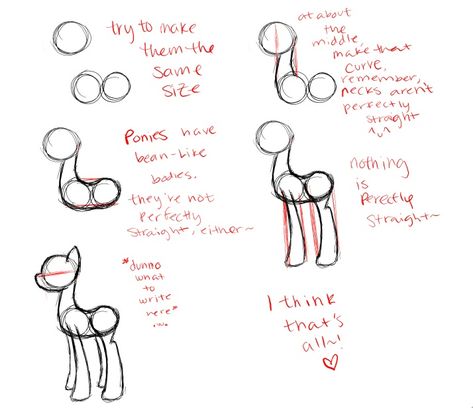 Pony Body Tutorial by blackcat027.deviantart.com on @DeviantArt Pony Tutorial Drawing, How To Draw Mlp Base, Mlp Anatomy Reference, How To Draw Ponies Mlp, How To Draw My Little Pony Step By Step, Mlp Drawing Tutorial, Pony Drawing Tutorial, How To Draw A Pony, How To Draw Pony