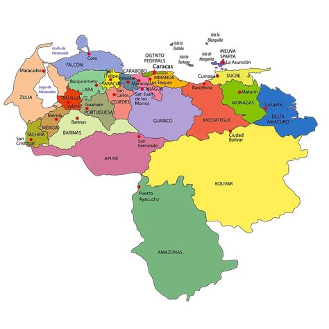 States of Venezuela Map America Outline, Map Of South America, South America Map, Physical Map, Satellite Maps, Elevation Map, Cultural Capital, America Map, Relief Map