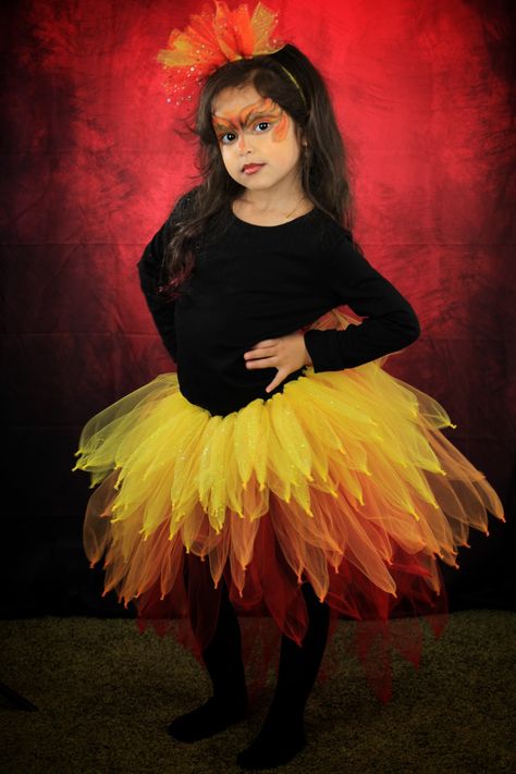 Girl on fire tutu and headband On Fire, Tulle Skirt, Aurora Sleeping Beauty, Disney Princess, Beauty