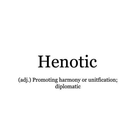 Word of the Day: Henotic It seems we could sometimes do with more henotic people! ---------------------------------------------⠀ We'd love to see how you might use any of our words of the day. Send us your thoughts; the most poetic, funniest or otherwise best will be featured on our feeds and (later this year) our magazine. . . . #WordoftheDay #peace #harmony #diplomatic #unify #word #readers #writerscommunity #creativewriting Other Words For Peace, Diplomatic People Quotes, Powerful Quotes For Women Boss Life, Harmony Definition, Diplomatic Quotes, Word Of The Day Positive, Diplomatic Aesthetic, Words For Peace, 2024 Word