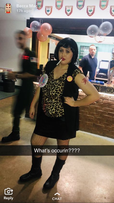 Gavin And Stacey Costume, Nessa Gavin And Stacey Costume, Noughties Fancy Dress, Nessa Gavin And Stacey, British Fancy Dress Costumes, Best Of British Fancy Dress Costumes, Iconic Fancy Dress Costumes, British Icons Party, British Icons Costumes