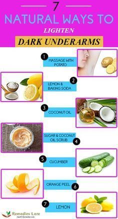 7 Home Remedies To Help You Deal With Dark Underarms dark armpits how to lighten your private area fast lemon armpit waxing armpits acanthosis nigricans lightening skin dark inner thighs kojic acid How To Lighten Underarms, Whiten Underarms, Coconut Oil Scrub, How To Whiten Underarms, Dark Armpits, Dark Underarms, Beauty Tips For Face, Skin Care Remedies, Natural Beauty Tips