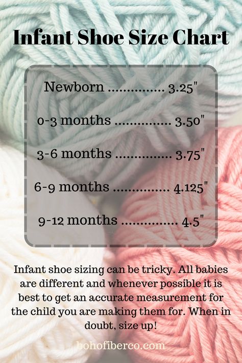 Crochet Baby Hat Size Chart, Crochet Slipper Sizing Chart, Crochet Hat Size Chart, Baby Boy Boots, Baby Shoe Size Chart, Crochet Sole, Baby Hiking, Free Pattern Toddler Crochet. Shoes Worked Flat, Crochet Hat Sizing