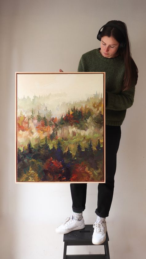 landscapes — Taylor Manoles Taylor Manoles Art, Mountains Oil Painting, Taylor Manoles, Peaceful Paintings, Oil Paintings Landscape, Mouth Painting, Oregon Forest, Painting On Linen, Acrylic Portrait Painting