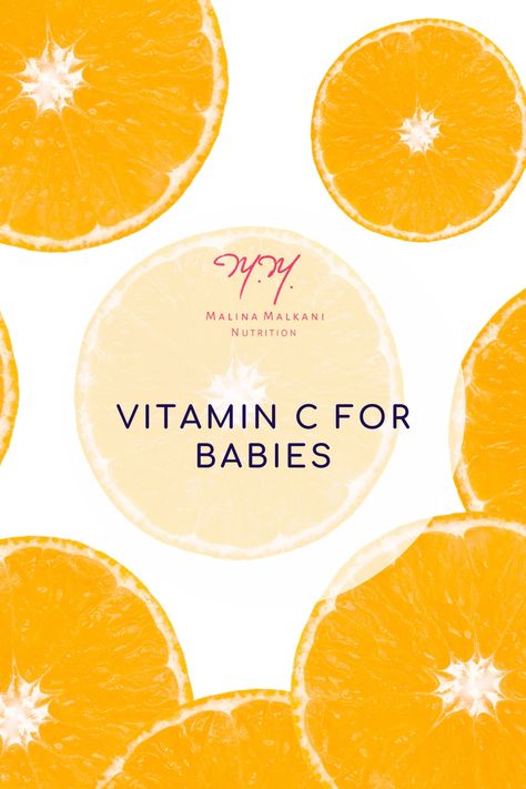 Learn more from a pediatric dietitian about the importance of vitamin C for babies, the best Vitamin C-rich foods, and if supplements for babies are recommended. Sick Toddler, Starting Solids Baby, Pediatric Nutrition, Baby Vitamins, Best Vitamin C, Baby Foods, Picky Eating, Iron Deficiency, Daily Vitamins