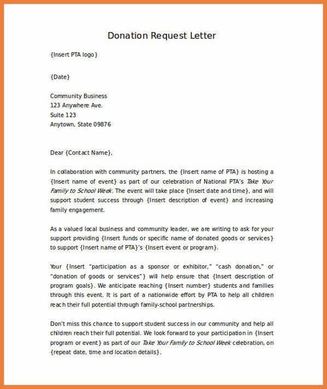 Fundraising Thank You Letter Donation Letter Samples, Donation Thank You Letter, Donation Letter Template, School Donations, Donation Request Letters, Fundraising Letter, Sponsorship Letter, Thank You Letter Template, Printable Letter Templates