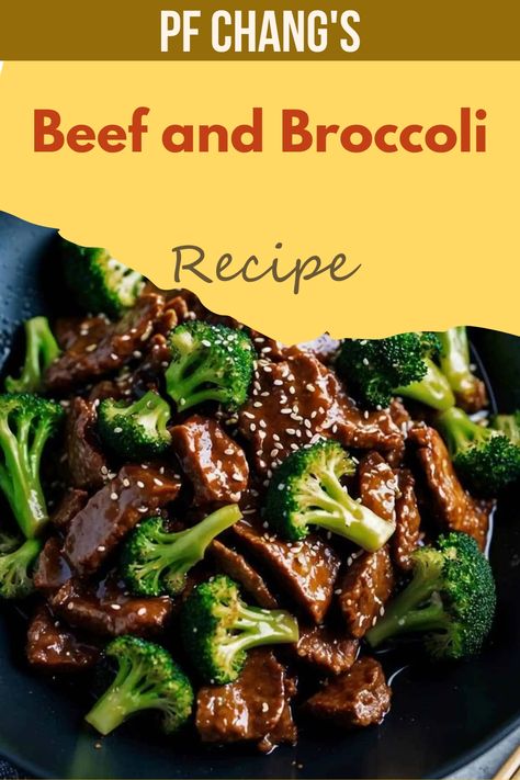 Beef and broccoli on a table Beef And Broccoli Recipe, Pf Chang, Roasted Pork Tenderloin, Ham Pasta, Pf Changs, Roasted Pork Tenderloins, Asian Beef, Simple Dinners, Broccoli Recipe