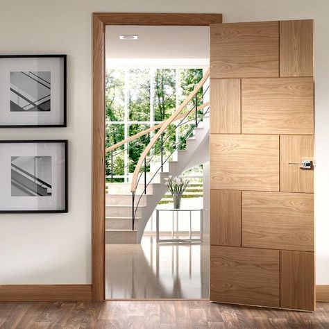 Flush Interior Doors – Page 6 Internal Oak Doors, Flush Door Design, Interior Door Styles, Doors Interior Modern, Internal Door, Wooden Door Design, Flush Doors, Door Design Modern, Door Design Interior