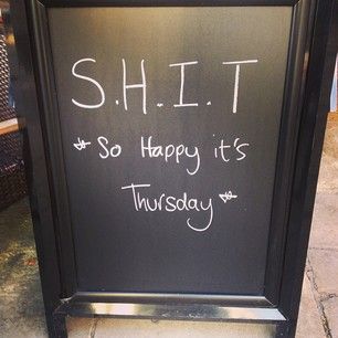 The 21 Funniest Pub Signs In Britain. So true| Must go to page and read all of them Bar Quotes, Funny Bar Signs, Thursday Humor, It's Thursday, Happy Thursday Quotes, Thursday Quotes, Weekday Quotes, Humor Mexicano, Thirsty Thursday