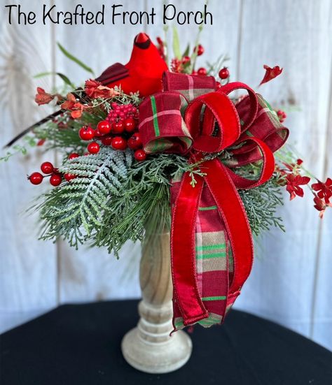 This Centerpieces item by theKraftedFrontPorch has 5 favorites from Etsy shoppers. Ships from Chicopee, MA. Listed on Sep 11, 2024 Candle Stick Centerpiece Round Table, Candle Stick Christmas Centerpiece, Centerpiece Christmas Table Diy, Cardinal Decorations Holidays, Christmas Silk Arrangements, Candle Holder Arrangements, Christmas Candlestick Arrangements, Christmas Candlestick Centerpiece, Red And Green Christmas Decor Ideas