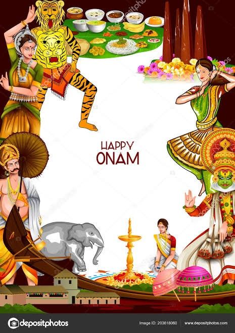 Happy Onam Poster Hd, Onam Pictures, Onam Photos, Onam Images, Onam Greetings, Onam Wishes, Name Design Art, Drawing Apple, Saraswati Photo