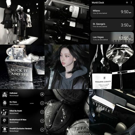 dark black moodboard. Moodboard Dark Black, Dark Moodboard Aesthetic, Moodboard Karina, Black Moodboard, Karina Moodboard, Instagram Feed Layout, Facebook Layout, Instagram Theme Feed, Karina Aespa