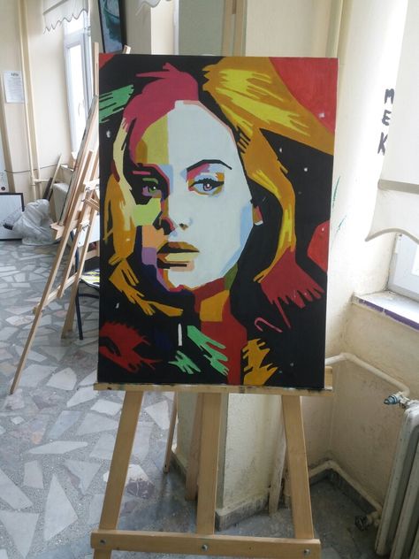 Pop Art Adele Adele Painting, Adele Drawing, Got7 Jackson, Artsy Fartsy, Adele, Got7, Pop Art, Art Painting, Romance