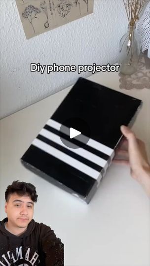 8.1K views · 22K reactions | DIY phone Projector | Arnie Negrete | arnie_negrete · Original audio Diy Projector Screen, Diy Phone Projector, Phone Projector, Diy Projector, Outdoor Projector, Projector Screen, Bear Party, Diy Phone, Projector