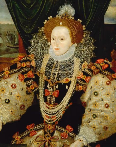 Elizabeth I | Hampton Court Palace | Historic Royal Palaces Lettice Knollys, Queen Elizabeth 1, Mary Boleyn, Elizabeth 1, Fashion History Timeline, Elizabethan Era, Famous Portraits, Tudor Era, Tudor History