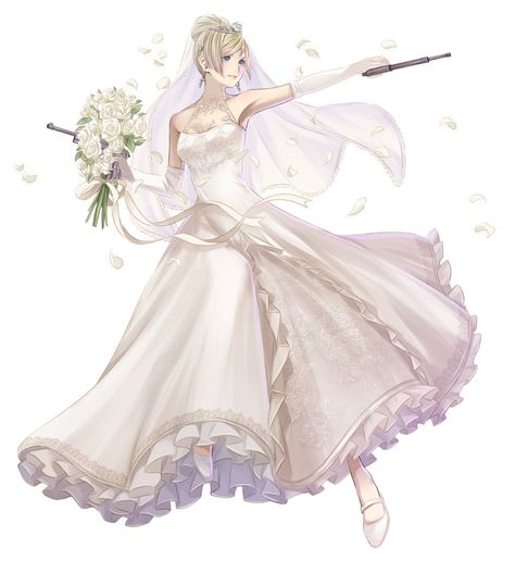 Bridal Leanne character artwork from Star Ocean: Anamnesis #art #illustration #artwork #gaming #videogames #gamer Anime Wedding Dress Drawing, Wedding Dress Drawing, Anime Wedding Dress, Anime Mexico, Wedding Dress Drawings, Harem Girl, Persona Anime, Anime Wedding, End Of