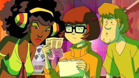 Look at Shaggy s moth Angel Dynamite, Mystery Incorporated, Scooby Doo Mystery Inc, Camping Youtube, Scooby Doo Mystery Incorporated, Scooby Doo Mystery, Camp Camp, Cartoon Fan, Rooster Teeth