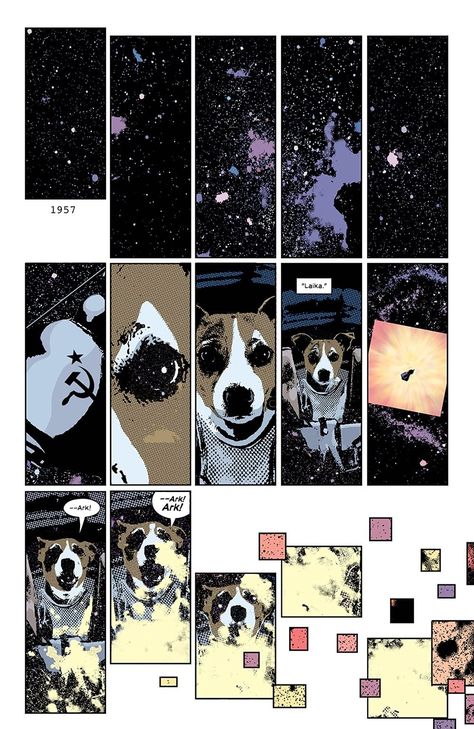 Soviet Space Dogs, Belka And Strelka, Laika Dog, Jeff Lemire, Dave Stewart, 2 October, Dog Motif, Space Dog, Film Anime