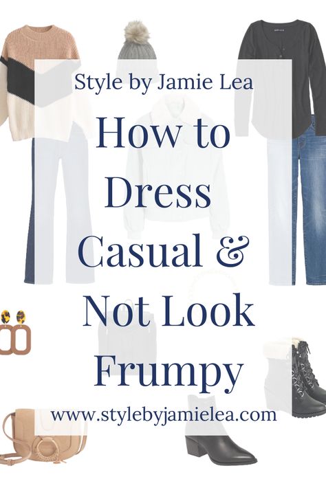 How To Not Look Frumpy, Frumpy Outfits, Frumpy Clothes, Frumpy To Fabulous, Dress Over 50, Personal Style Types, Women Outfit Ideas, How To Have Style, Creating Outfits