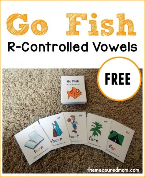 R Controlled Vowels Activities, R Controlled Vowels, Bossy R, The Measured Mom, Measured Mom, Vowel Digraphs, First Grade Phonics, Slp Activities, Articulation Activities