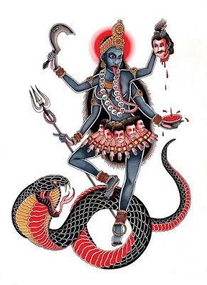 Indiano corta cabeça de menino para agradar a deusa Kali Kali Tattoo Design, Kali Tattoo, Ma Kali, Maa Kali Images, Ma Tattoo, Hindu Tattoo, Kali Hindu, Kali Maa, Indian Goddess Kali