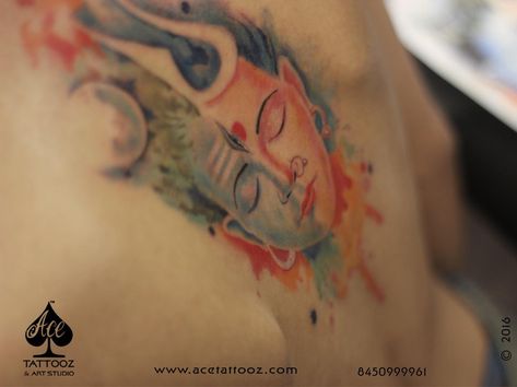 Ardhnareshwar Tattoos Ace Tattooz Art Studio Mumbai India Shiva Parvati Tattoos For Men, Ardhanarishvara Tattoo, Parvati Tattoo, Bholenath Tattoo, Phoenix Back Tattoo, Tattoo Lounge, Lord Brahma, Ganesh Tattoo, Krishna Tattoo