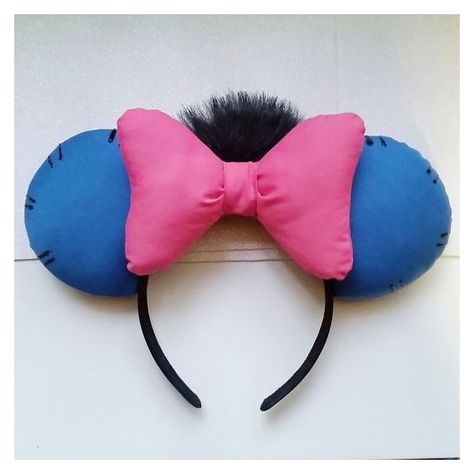 Eeyore Ears ❤ liked on Polyvore featuring accessories Mickey Ears Diy, Ears Inspiration, Ear Ideas, Diy Disney Ears, Disneyland Ears, Diy Mickey Ears, Disney Mouse Ears, Disney Headbands, Disney Bows