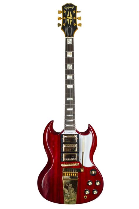 2023 Epiphone Joe Bonamassa '63 SG Custom Dark Cherry Stain Epiphone Sg, Joe Bonamassa, Cherry Stain, Cherry, Guitar, Stain, Music, Quick Saves, Bonito