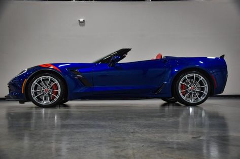 Corvette Zo6, 2016 Corvette, Chevy Corvette For Sale, Blue Corvette, Used Corvettes For Sale, Used Corvette, C7 Stingray, Admiral Blue, Corvette Grand Sport