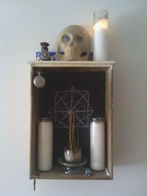 Small Altar Ideas, Living Room Altar, Diy Alter, Shelf Altar, Room Altar, Wall Altar, Box Altar, Ancestor Altar, Altar Shelf