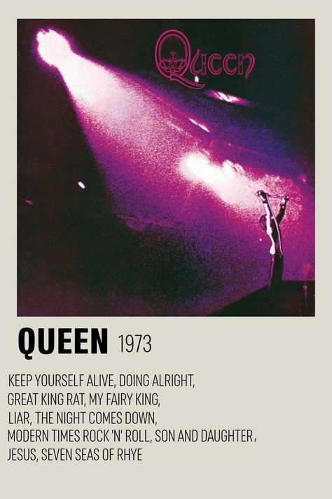 #queen #queenband #queenfans #queenalbum #bohemianrhapsody #borhap #bohemianrhapsodymovie #freddiemercury #rogertaylor #brianmay #johmdeacon #deaky #alternativeposter #poster Poster Prints Queen, Queen Polaroid Poster, Queen Poster Aesthetic, Queen Poster Band, Queen Album Poster, Queen Music Poster, Queen Band Poster, Queens Poster, Queen Music