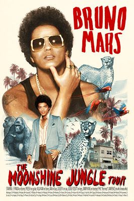 Bruno Mars Album, Unorthodox Jukebox, Mars Poster, Bruno Mars Concert, Vintage Music Posters, Planet Mars, Makeover Bedroom, Tour Poster, Inspiring People