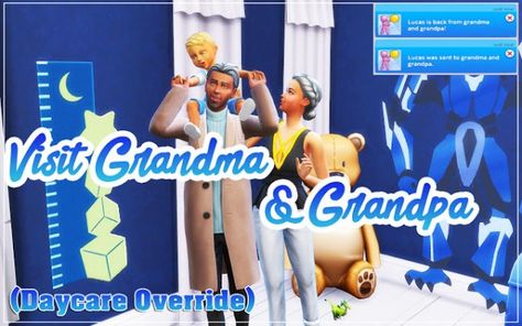 MSQ Sims: Visit Grandma And Grandpa mod • Sims 4 Downloads Sims 4 Cc Mods, The Sims 4 Sims, Sims 4 Jobs, Los Sims 4 Mods, Sims 4 Sims, Sims 4 Cheats, Sims 4 Tsr, Sims Baby, Sims 4 Challenges