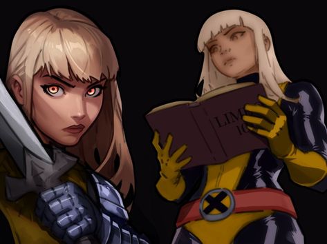 Majik Marvel, Magik Marvel, Illyana Rasputin, Marvel Fanart, Spider Gwen, X Man, Ghost Rider, Comic Book Characters, Xmen