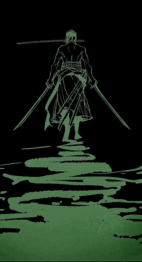 Dark Zoro Wallpapers, Roronoa Zoro Phone Wallpaper, One Piece Green Aesthetic, Zorro One Piece Wallpaper, Zoro Wallpapers Aesthetic, Zoro Lockscreen, Zoro Sketch, Zoro Aesthetic, One Piece Quotes