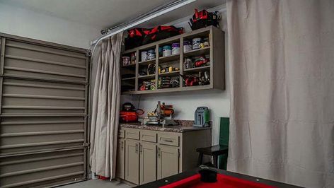 Repurposing a Garage into a Fun Teen Hangout - Today's Homeowner Garage Teenage Hangout, Garage Hangout Space, Garage Hangout Ideas Diy, Garage Hang Out Space, Garage Hangout, Teen Hangout, Garage Game Rooms, Garage To Living Space, Garage Renovation