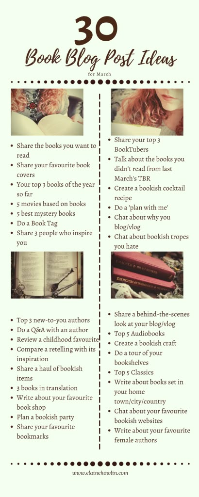 30 Book Blog Post Ideas for March Blog Post Ideas For Book Bloggers, Bookstagram First Post Ideas, Book Blogger Ideas, Author Blog Post Ideas, Book Posts Ideas, Content Ideas For Bookstagram, Book Youtube Ideas, Bookstragam Post, Book Tag Ideas