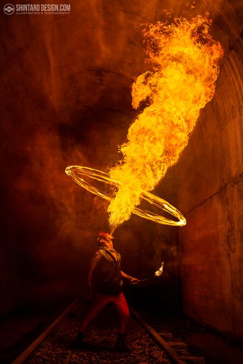 MadTurk 2 - Shintaro Maeda on Fstoppers Dragon Flame, Fire Breathing, Blood Brothers, Skylanders, Four Horsemen, Long Exposure, Artistic Photography, Strobing, The Fire