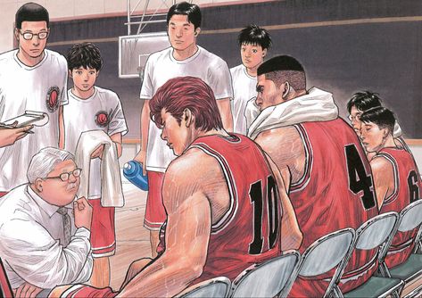 Basketball Manga, Basketball Drawings, Takehiko Inoue, Inoue Takehiko, Slam Dunk Manga, Dbz Manga, Slam Dunk Anime, Illustration Story, Never Lose Hope